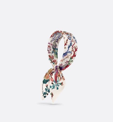 christian dior la lune scarf|La Lune Tarot 70 Square Scarf White Multicolor Silk Twill .